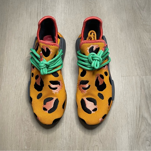 Adidas x Pharrell NMD Human Race (Animal Print) “Focus Orange” - Picture 4 of 7
